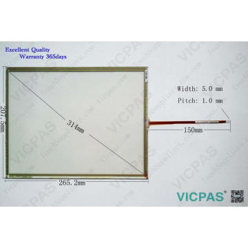 AMT98402 F6160954 SCHURTER 1071 0006 painel da tela de Toque para siemens MP370-12